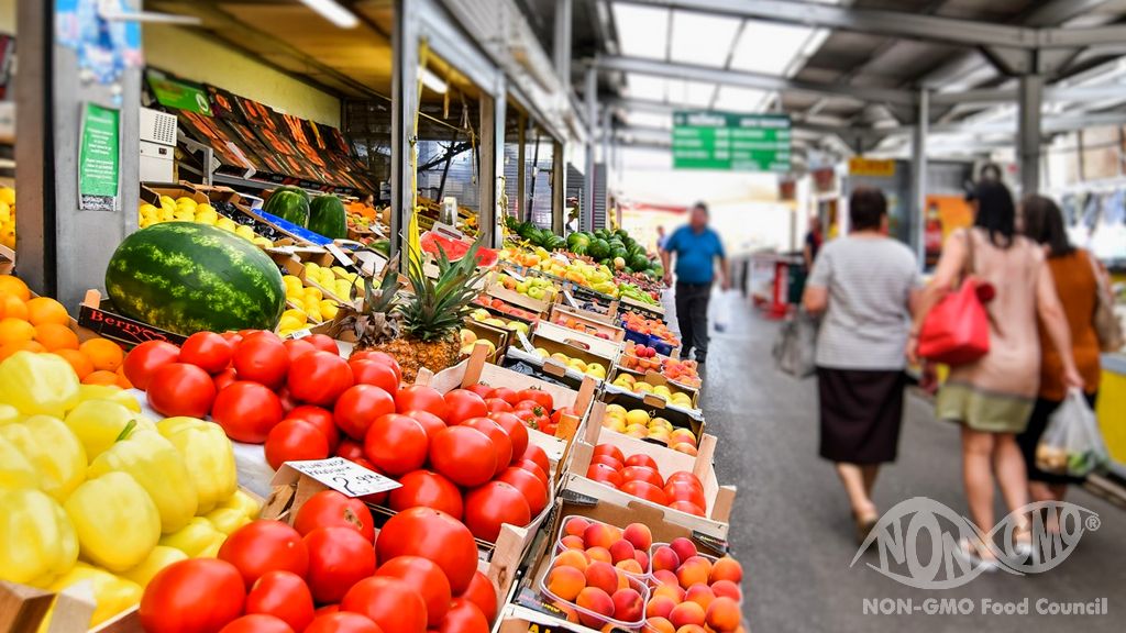 Wo finden Sie weitere Informationen zur Verwendung des Non-GMO-Etiketts?